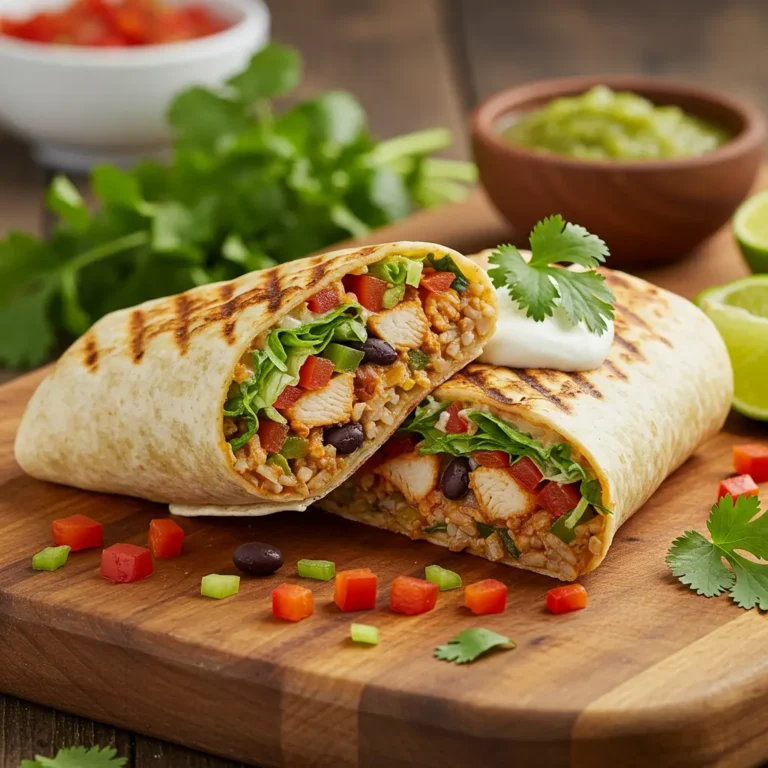 chicken burrito recipe