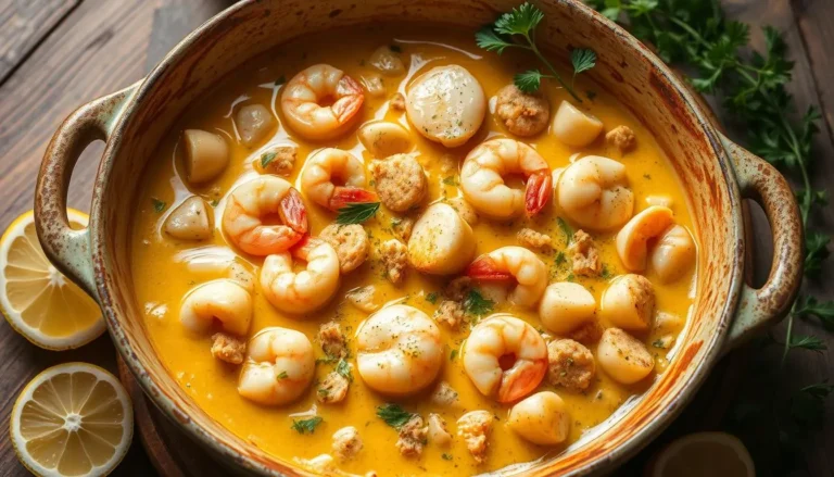seafood casserole recipe