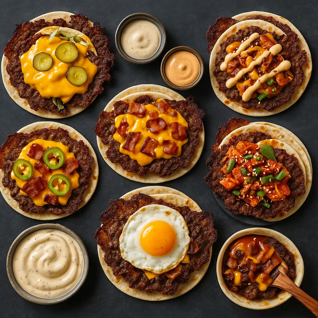 Smash Burger Tacos